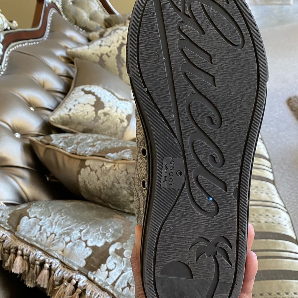 AUTHENTIC Gucci GG Monogram men  sneakers